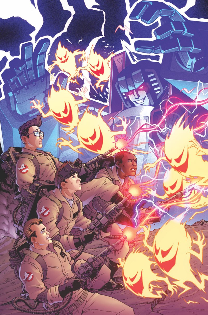 Transformers x on sale ghostbusters comic